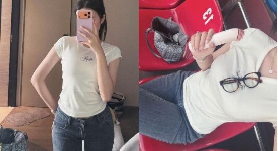Doãn Hải My chiếm spotlight trên khán đài cổ vũ cho ông xã Đoàn Văn Hậu