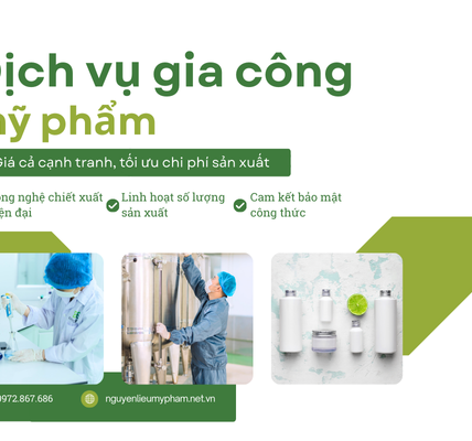 Tối ưu chi phí với dịch vụ gia công sữa tắm của Biogreen